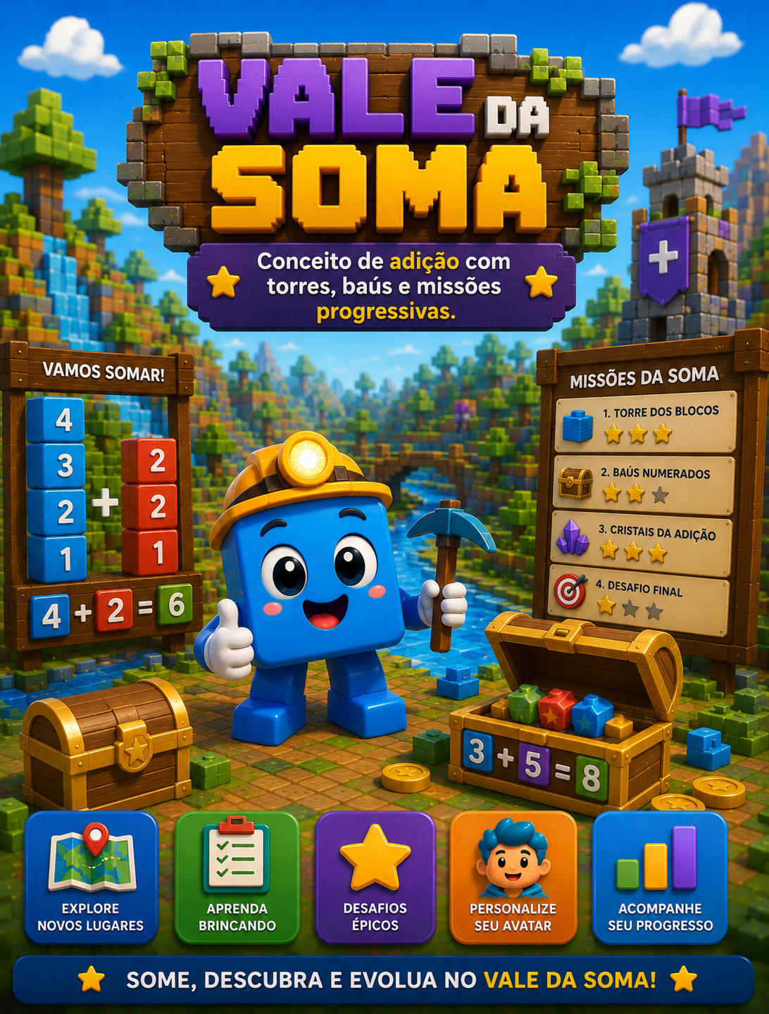 Arte do módulo Vale da Soma do Kubinho